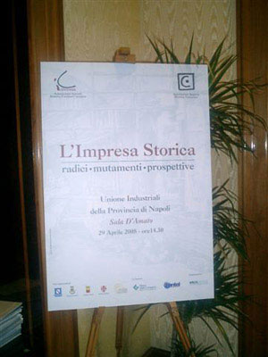 A Napoli un convegno sui temi dell’Impresa Storica