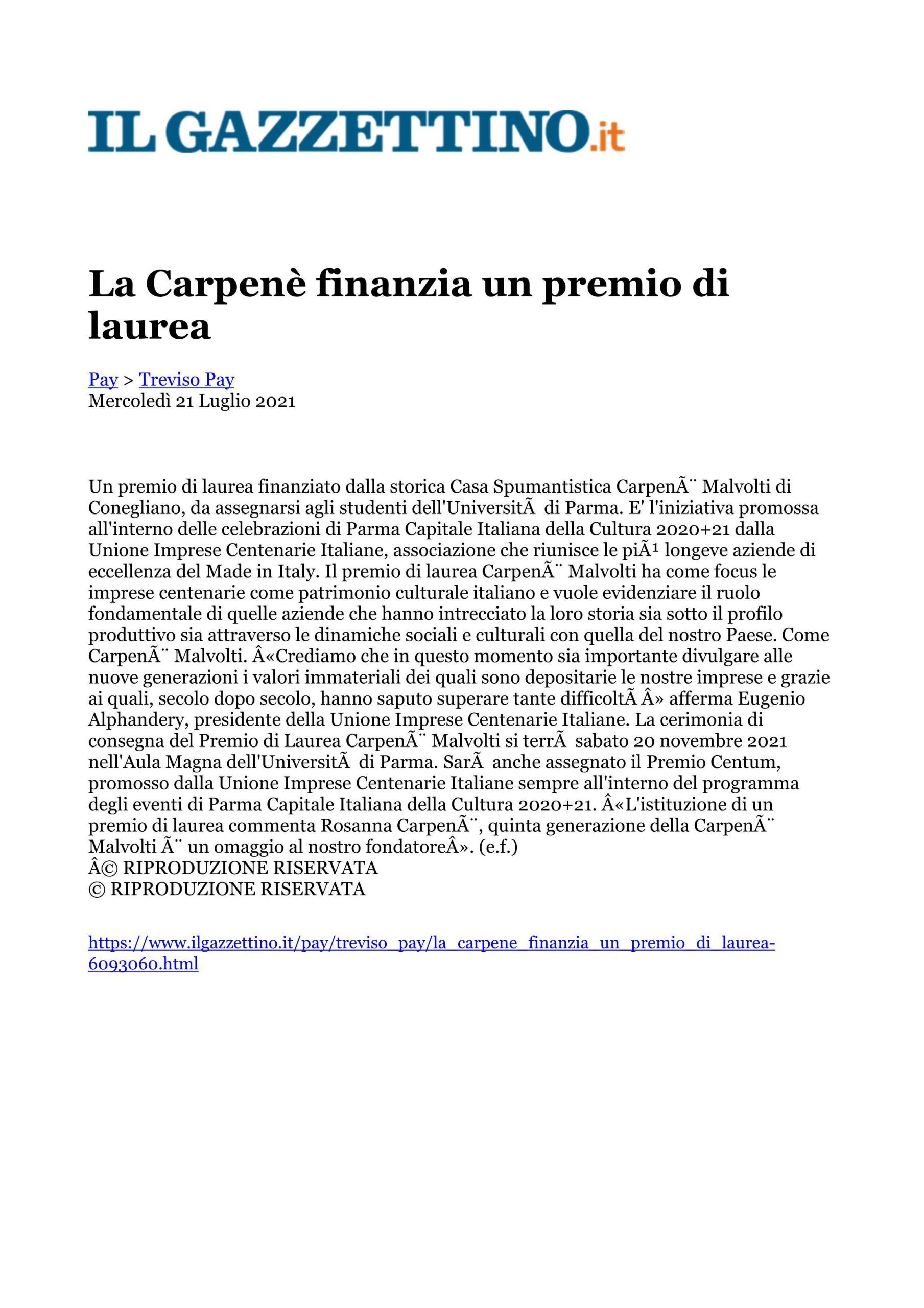 Il gazzettino