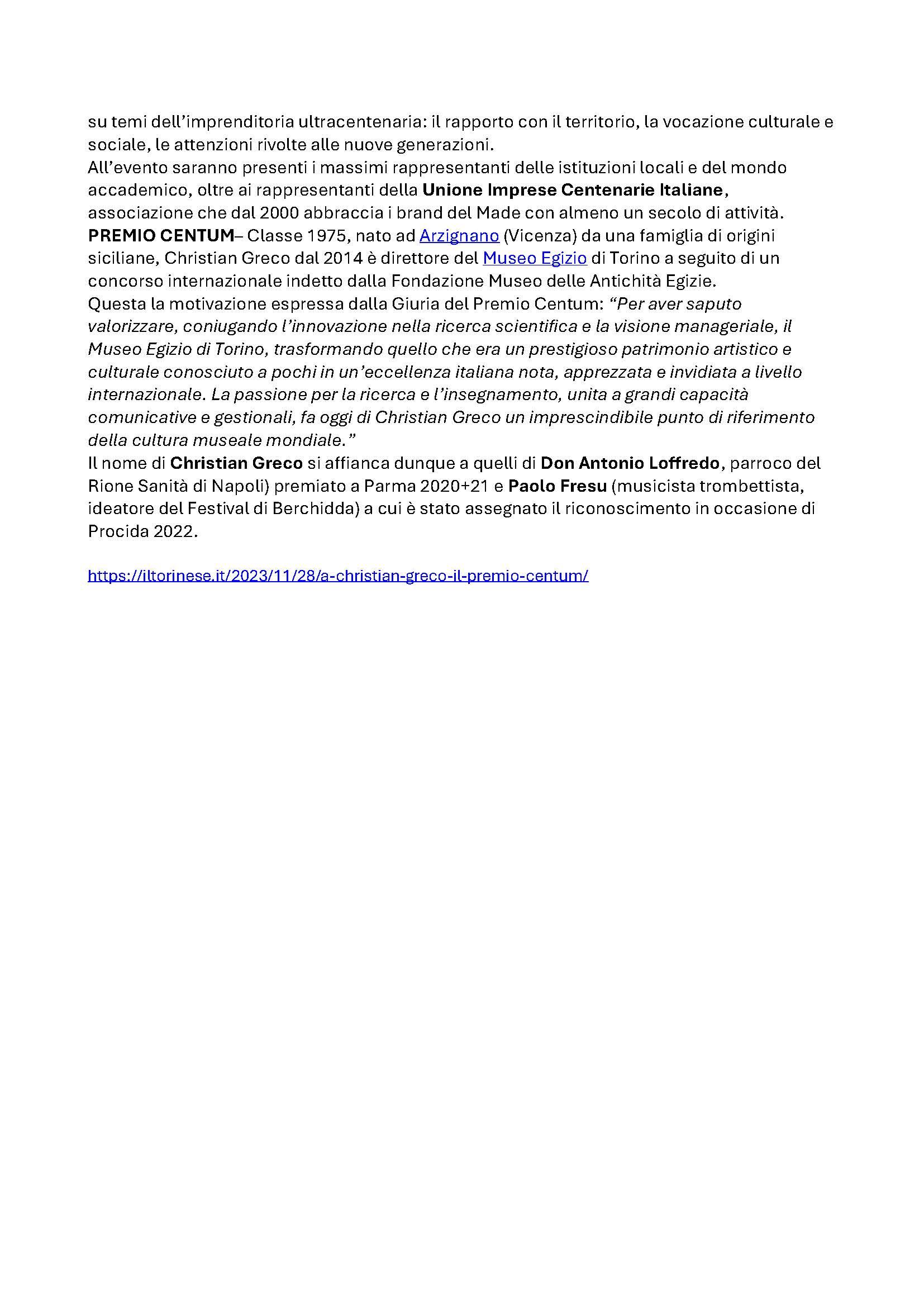 Il Torinese A Christian Greco28 11 2023 Pagina 2