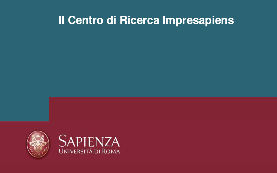 Presentato a Ravenna il Centro di Ricerca ImpreSapiens
