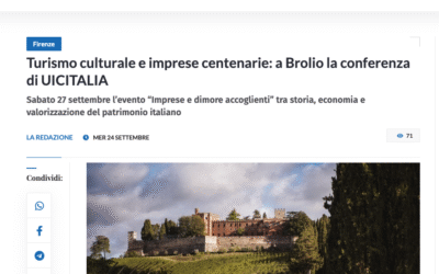 OKFirenze – Turismo culturale e imprese centenarie: il modello Brolio al centro del dibattito