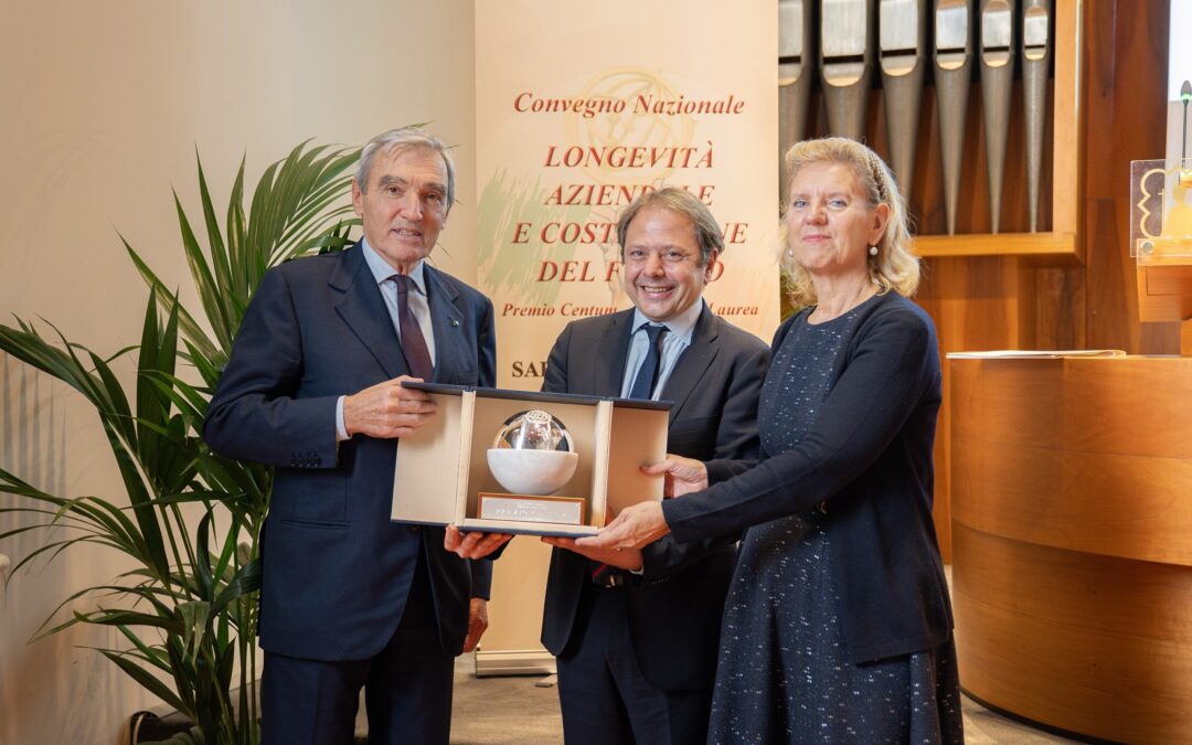 Il Premio Centum 2025 a Francesco Baggi Sisini